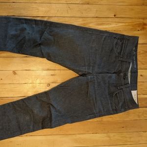 Rag & Bone grey raw denim jeans